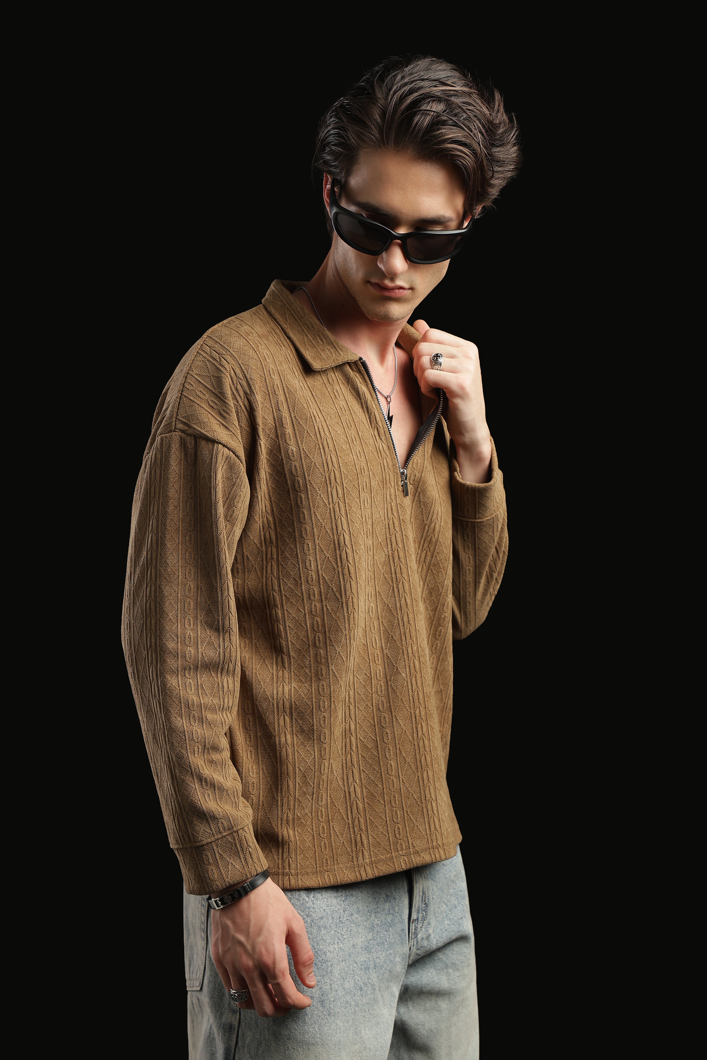 Polo Zip T-shirt