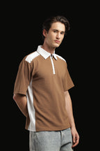 Polo T-shirt With Zip