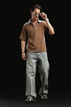 Polo T-shirt With Zip