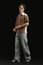 Polo T-shirt With Zip