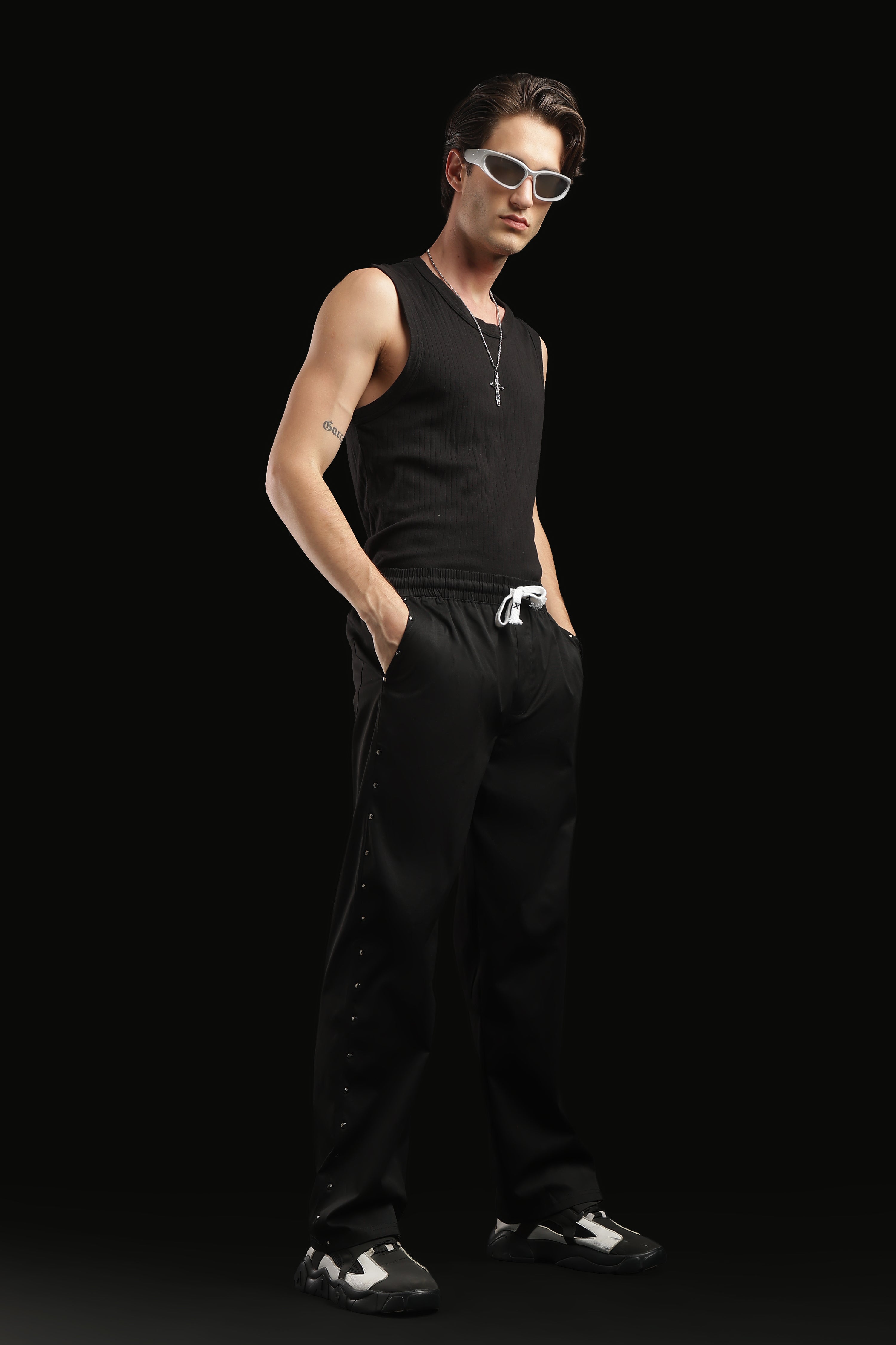 Baggy Stone Trousers
