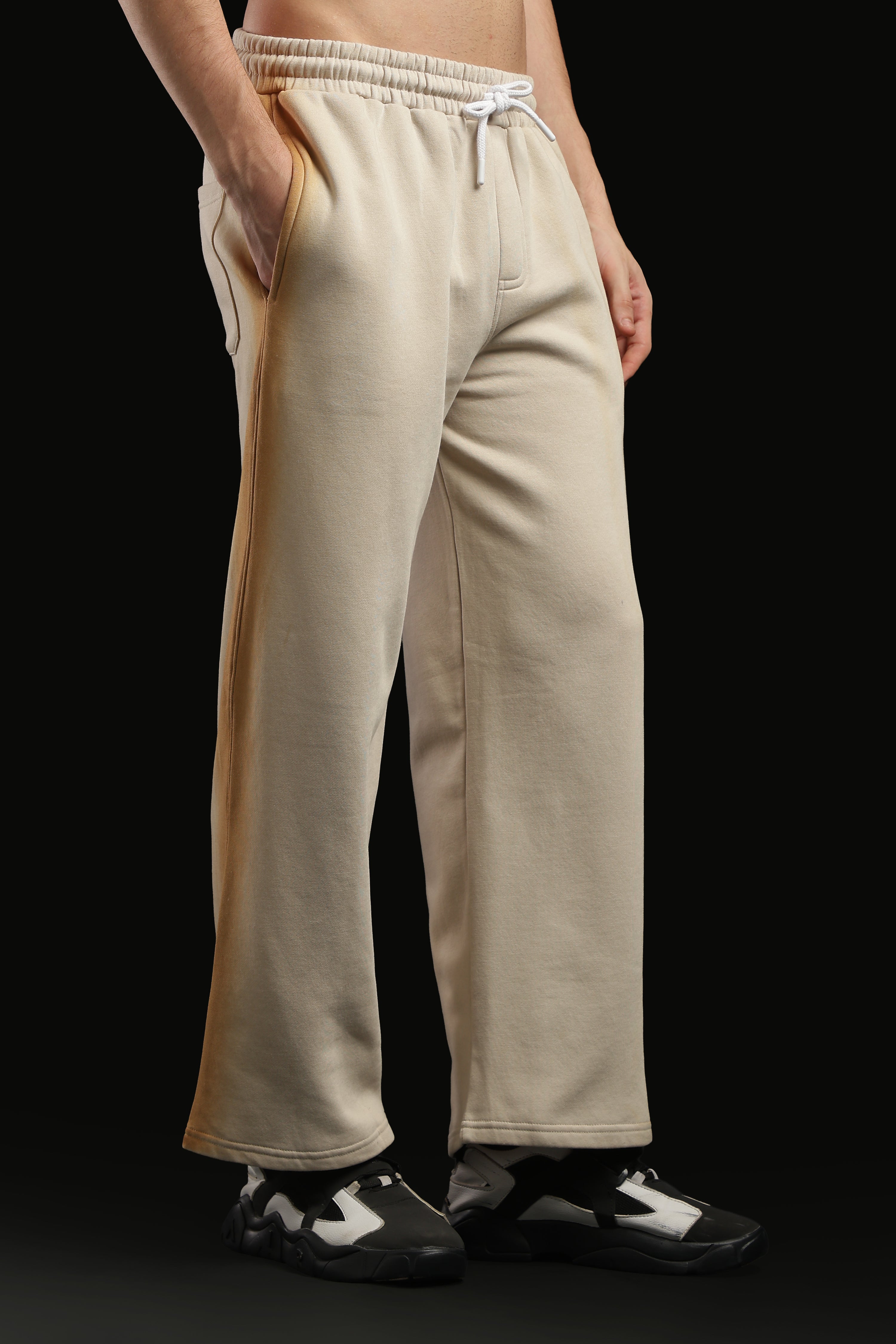 Baggy Trouser Beige Brown
