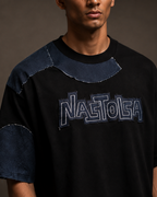 oversize differnt pattern t.shirt