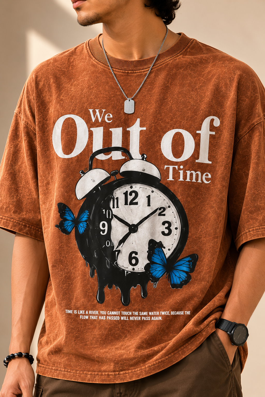 OVERSIZE PUP PRINT T.SHIRT