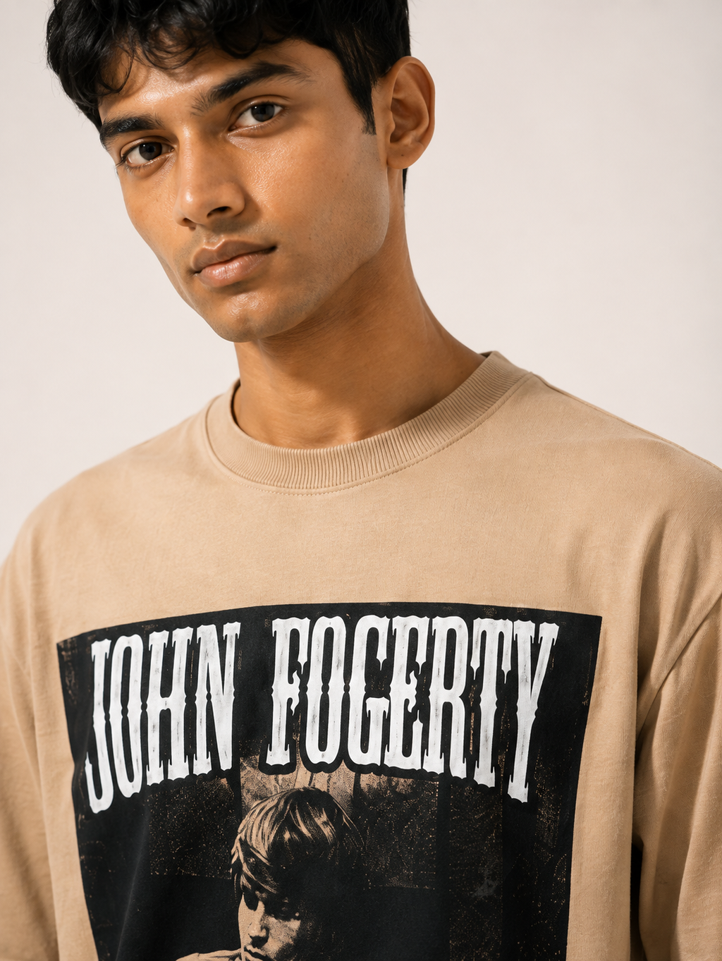 OVERSIZE BOX PRINT T.SHIRT
