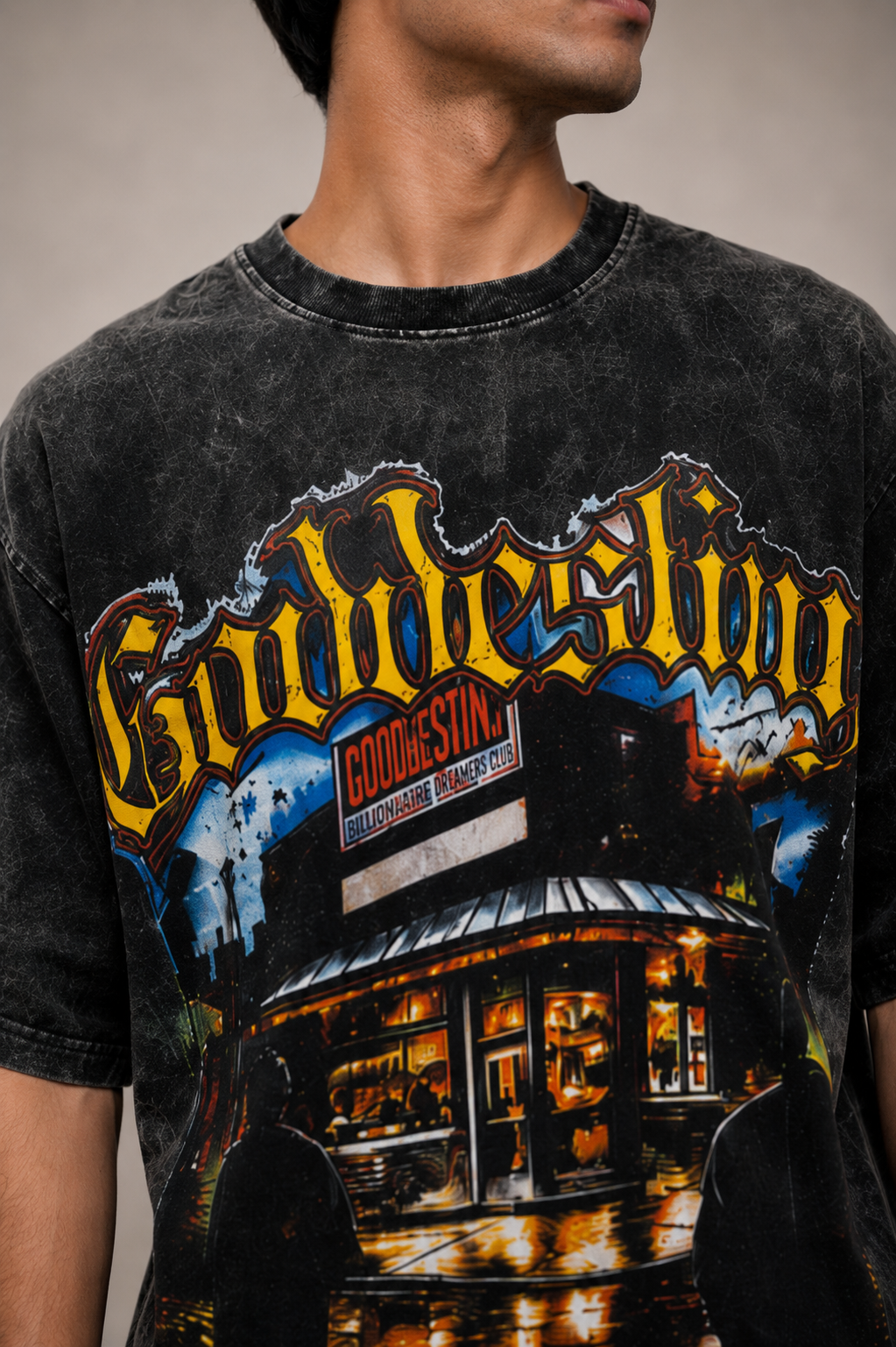 OVERSIZE DIGITAL PRINT T.SHIRT