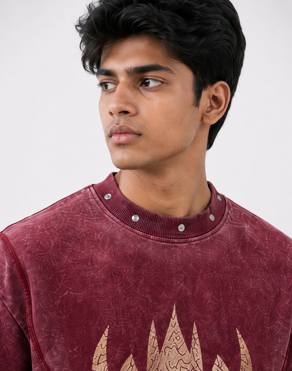 Oversize metal t.shirt