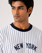 Oversize strip t.shirt