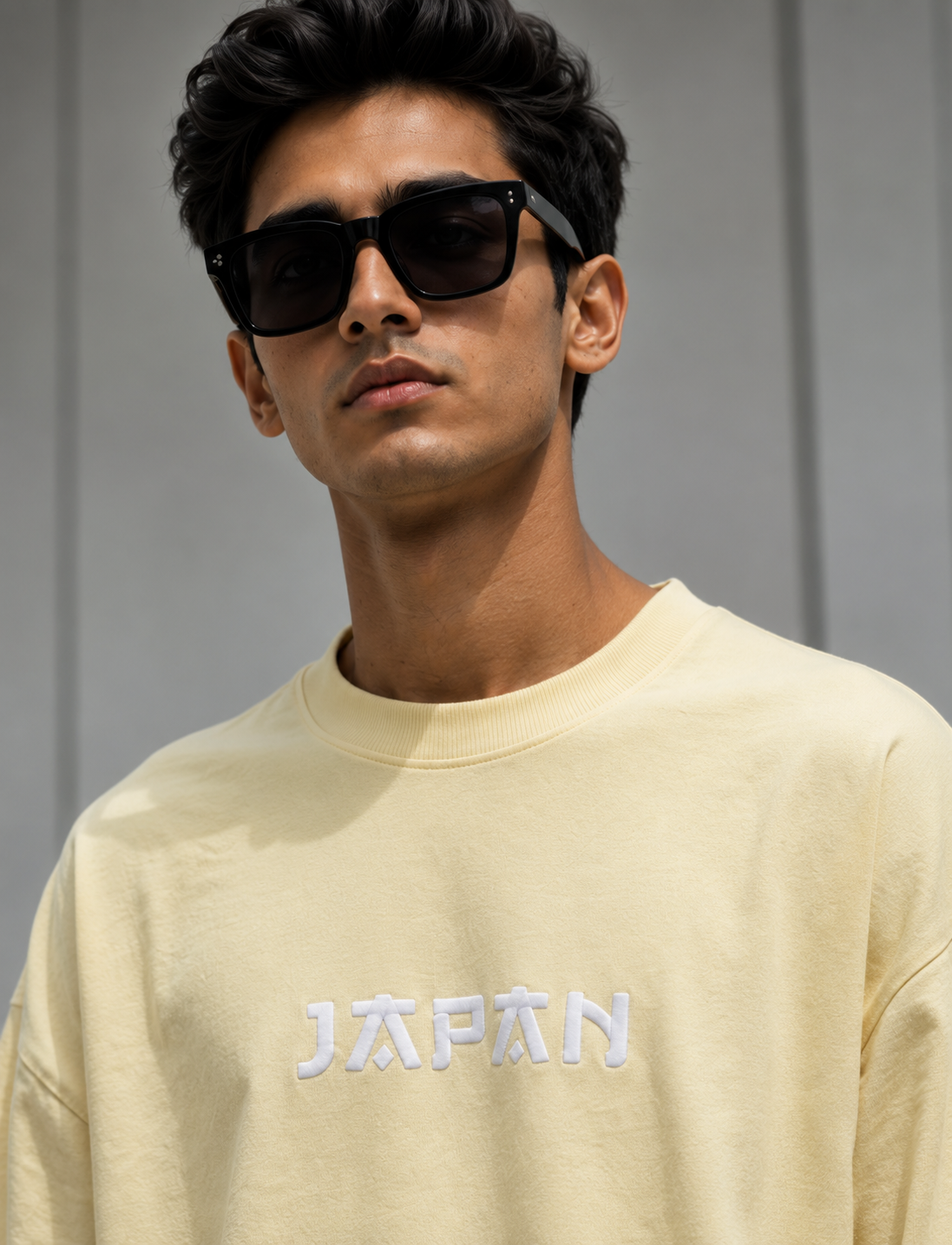 OVERSIZE PUP PRINT T.SHIRT