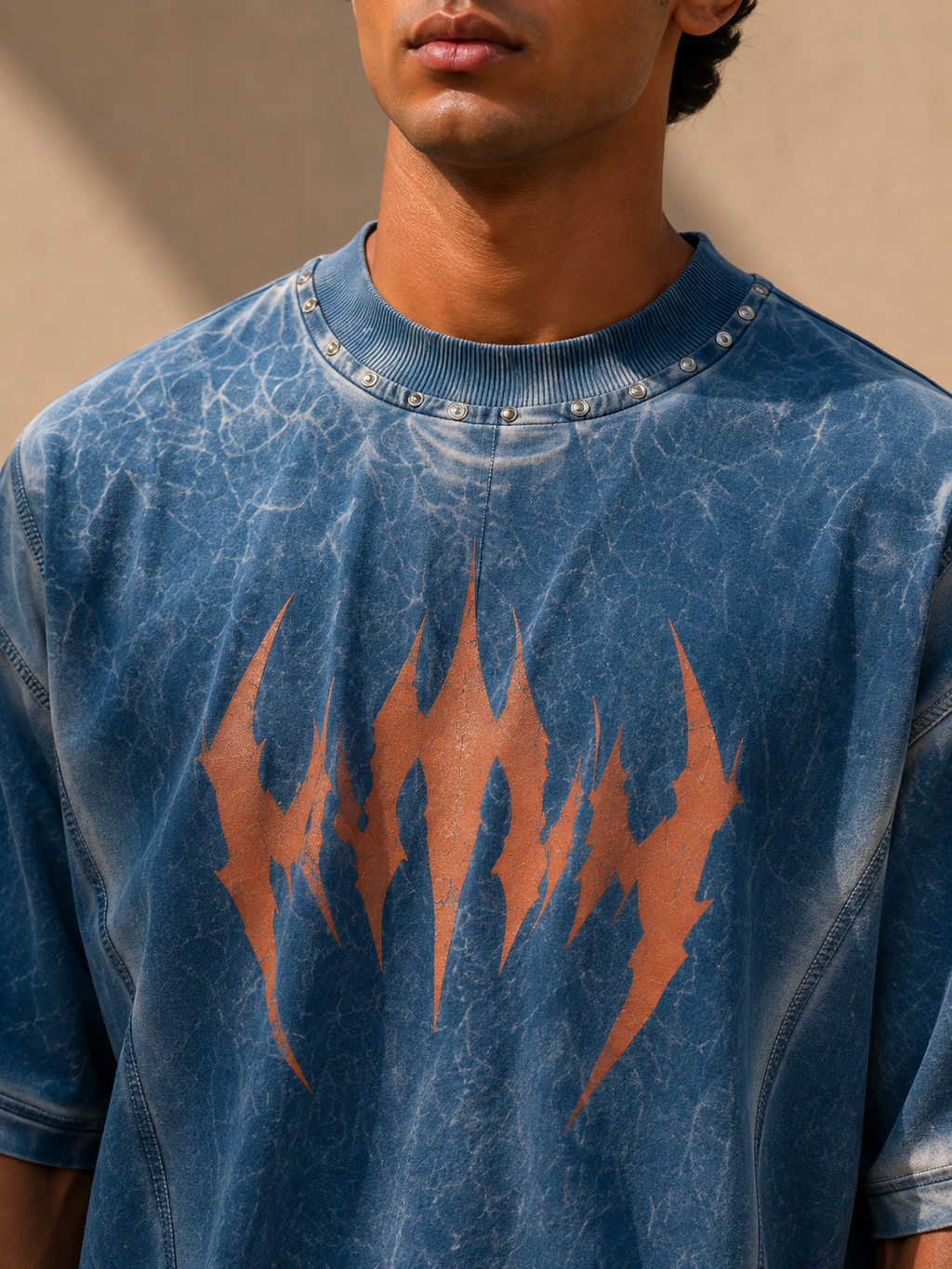 OVERSIZE METAL T.SHIRT