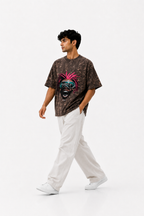 Oversize photo print t.shirt