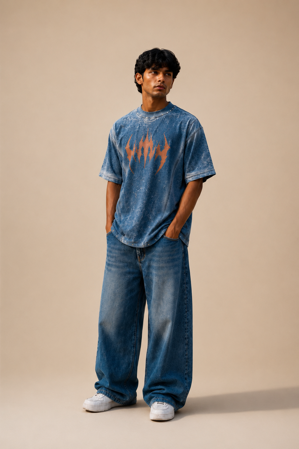 OVERSIZE METAL T.SHIRT