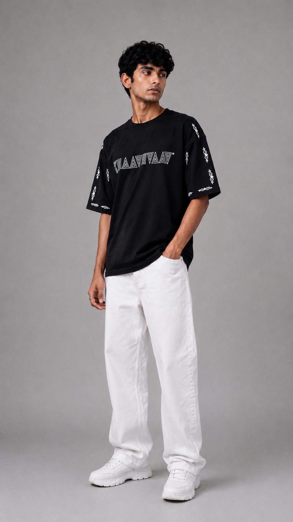 OVERSIZE PRINT T.SHIRT