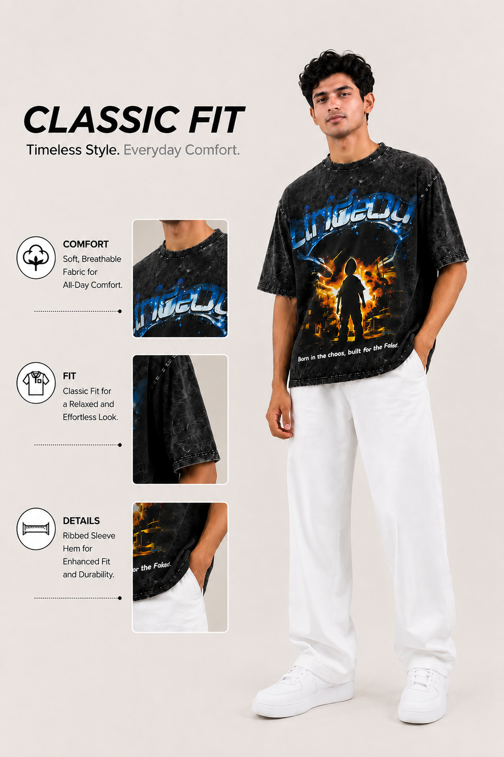 OVERSIZE DIGITAL PRINT T.SHIRT