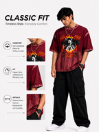 Oversize photo print t.shirt
