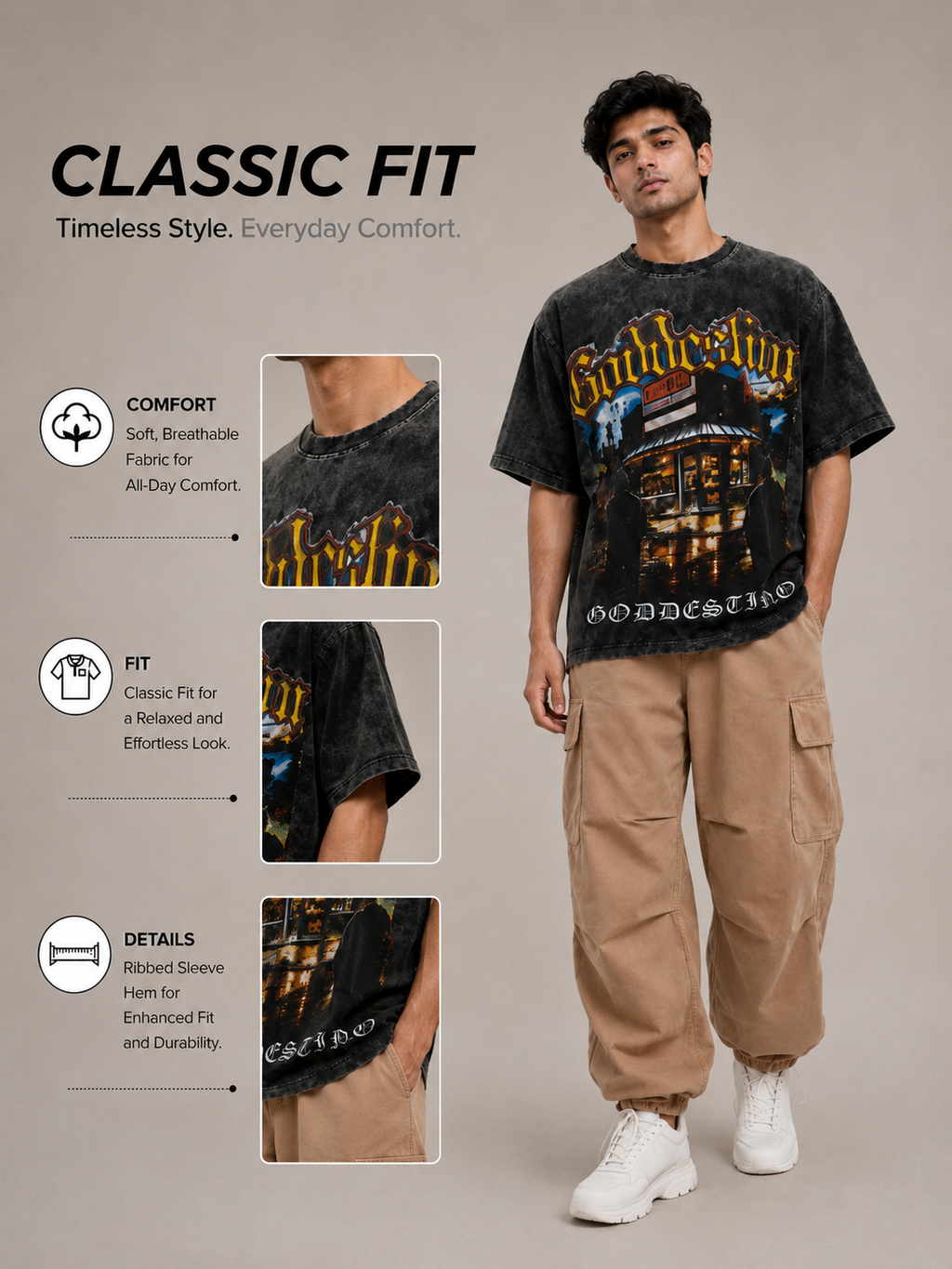 OVERSIZE DIGITAL PRINT T.SHIRT